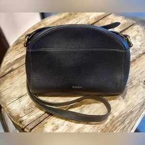 Fossil Black Crossbody Bag